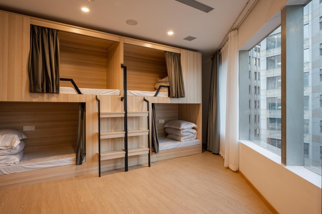 Dayin International Youth Hostel - Near East Nanjing Road & People'S Square & The Bund -Large Social Area -Bar -Cafe -Gym -Free Laundry Luggage Storage -24H Front Desk -English Service Shanghai Exterior photo